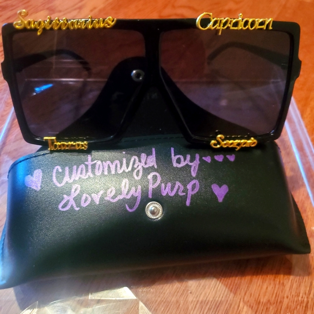💜Zodiac Sign Personalized Shades💜
